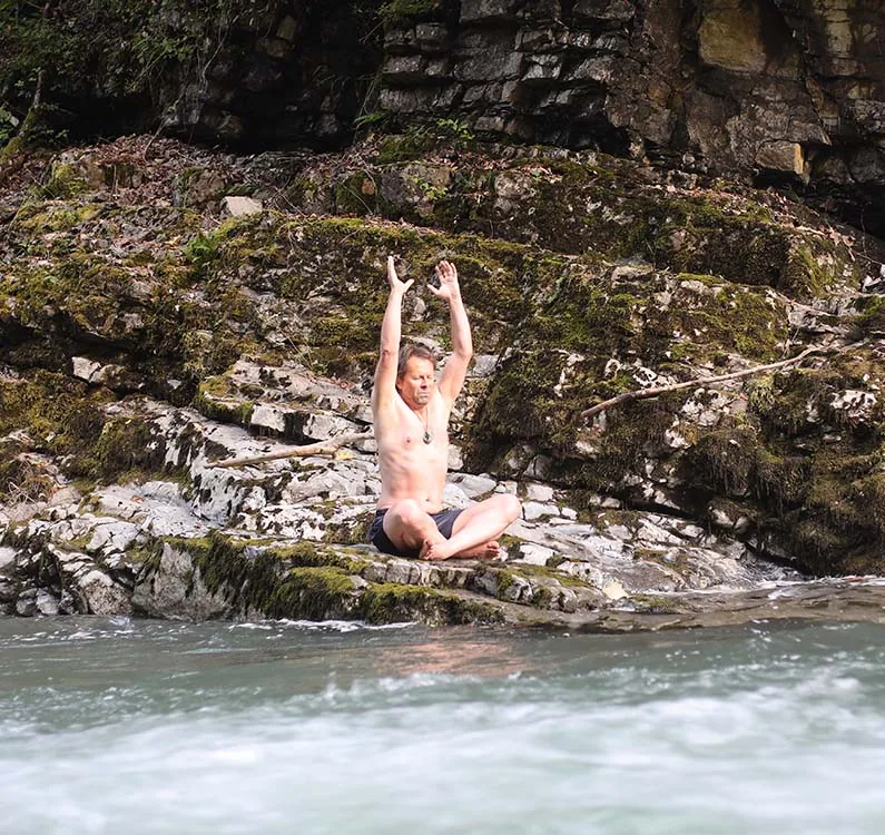 Meditation am Wasser